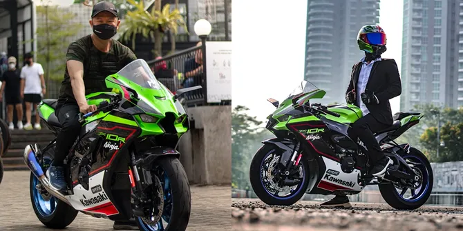 Pemilik Pertama New ZX-10R 2021 di Indonesia dan Punya Koleksi Segudang Motor Mewah, Youtuber Harry Affandy Jadi Viral