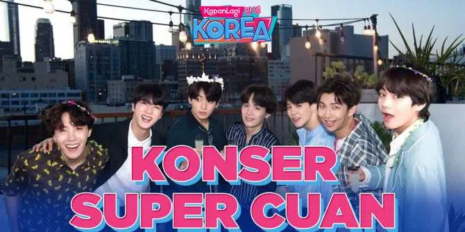 Pendapatan Super Fantastis BTS dari Konser di Sepanjang Tahun 2022