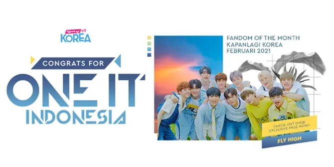 Perjuangan Kompak One It, Fans X1 Jadi Fandom of The Month KapanLagi Korea Februari 2021