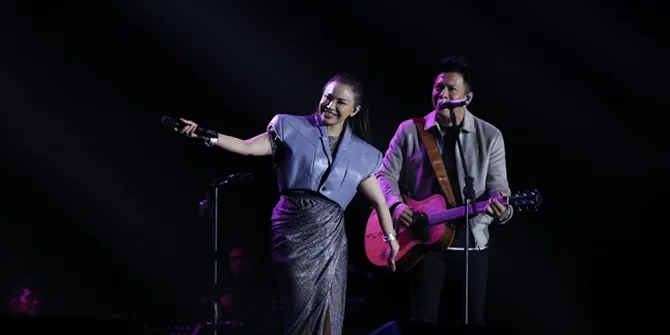 Pertama Kali Duet dengan Ariel NOAH di Konser, Rossa: Berkesan Dong