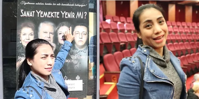 Pertama Kali Lihat Latihan Teater, Siti KDI Jajal Dialog Berbahasa Turki