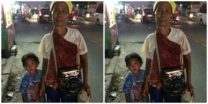 Pilu, Nenek Ini Rela Mengamen Demi Menghidupi Cucunya