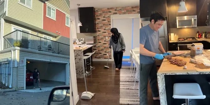 7 Potret Kediaman Tengku Firmansyah dan Cindy Fatikasari di Kanada, Waktu Bersantai Dibuat Bersih-Bersih Rumah