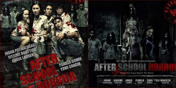 Poster Seram Film 'AFTER SCHOOL HORROR' Tersebar 