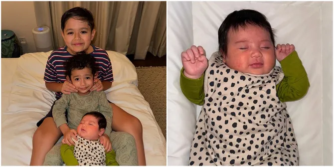 Potret 3 Anak Jessica Iskandar, Si Sulung Penuh Gaya, Si Bontot Paling Menggemaskan