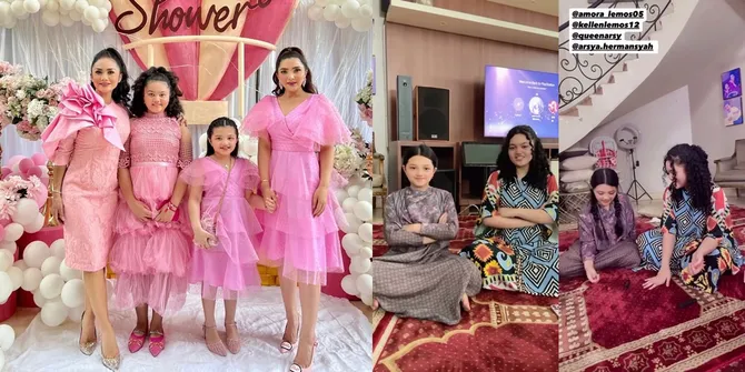 Potret Akrab Amora Lemos dan Arsy Hermansyah Saat Buka Puasa Bareng, Kompak Dance Challenge
