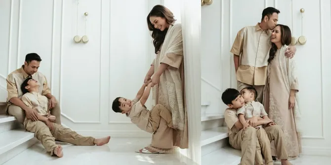 Potret Bahagia Keluarga Raffi Ahmad dan Nagita Slavina Sambut Lebaran Bareng Rafathar dan Rayyanza