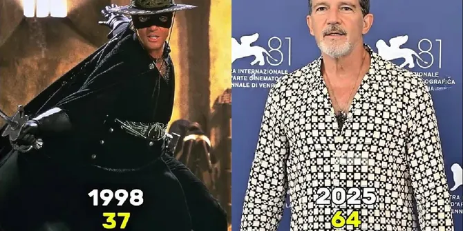 Potret Dulu dan Sekarang Pemeran Film 'THE MASK OF ZORRO' 1998, Sudah 27 Tahun Berlalu Sejak Rilis