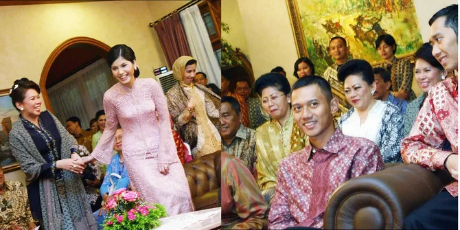 Potret Lawas Annisa Pohan saat Dilamar oleh Agus Harimurti, Wajah Mendiang Ani Yudhoyono Jadi Sorotan