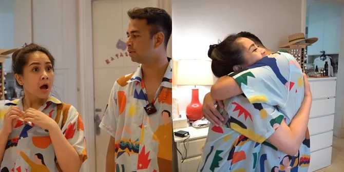 Potret Raffi Ahmad Beri Nagita Slavina Kado Anniversary Emas Batangan Seberat 6 Kilo, Harganya Mencapai Rp 6 Miliar!