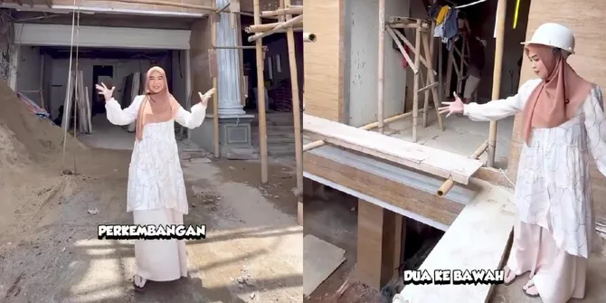 Potret Rumah Baru Moana Anak Ria Ricis yang Masih dalam Proses Pembangunan, Besar dan Megah