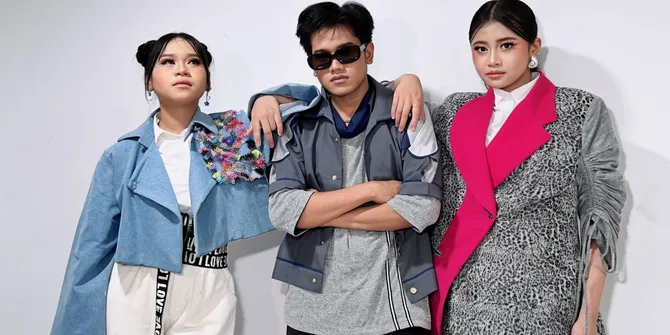Potret Tasya, Valen, April DA Kompak Bertiga, Penampilannya Curi Perhatian