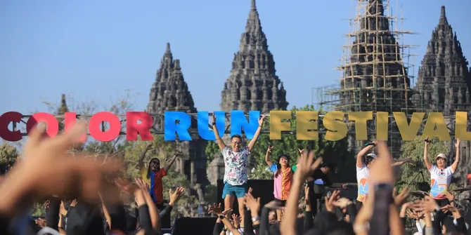 Prambanan Color Run Festival 2024, Hadirkan Ajang Balap Lari Seru dan Meriah!