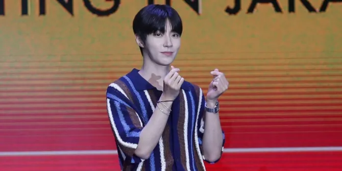 Preskon Fanmeeting Hwang In Youp di Indonesia, Curhat Pengin Makan Nasi Goreng Asli Indonesia dan Main ke Bali