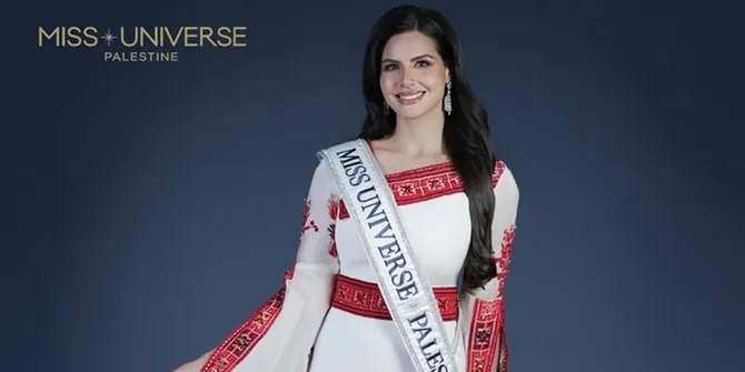 Profil Nadeen Ayoub, Perwakilan Pertama dari Palestina di Miss Universe 2025