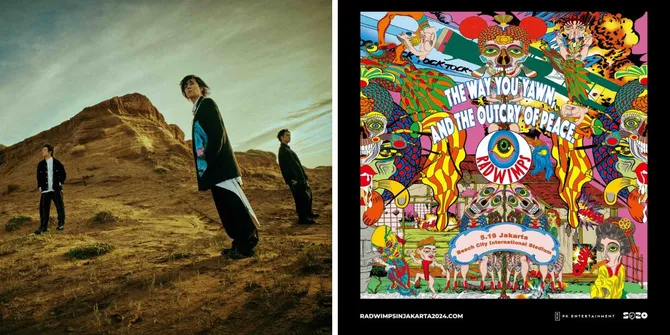RADWIMPS Umumkan Bakal Segera Konser di Jakarta, Simak Jadwalnya di Sini