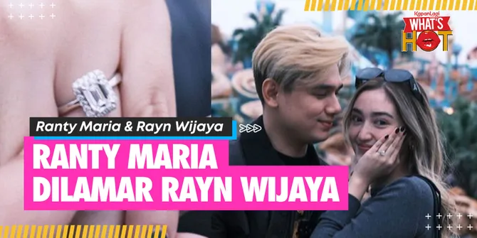 Ranty Maria Dilamar Rayn Wijaya Di Disneyland, Berlutut Sambil Berikan Cincin