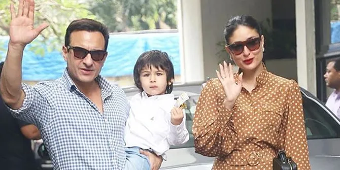 Rayakan Paskah #Dirumahaja, Kareena Kapoor Dandani Taimur Ali Khan Jadi Kelinci Nggemesin!