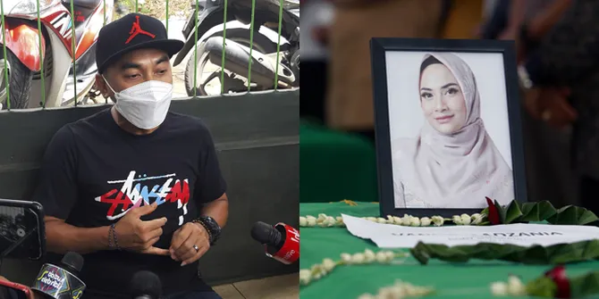 Rayakan Ulang Tahun Pernikahan, Rico Ceper Bersama Istri Pilih Nyekar ke Makam Vanessa Angel dan Bibi Ardiansyah