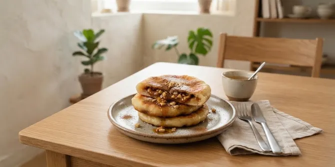 Resep Hotteok Korea, Pancake Isi Gula Merah dan Kayu Manis yang Lumer dan Lembut