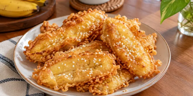 Resep Pisang Goreng Wijen dengan Adonan Tipis dan Garing, Cuma Perlu Beberapa Bahan Sederhana