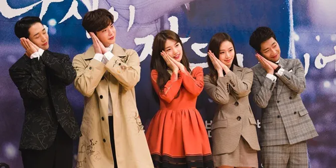 Reuni 'While You Were Sleeping', Suzy dan Lee Jong Suk Duduk Berdekatan