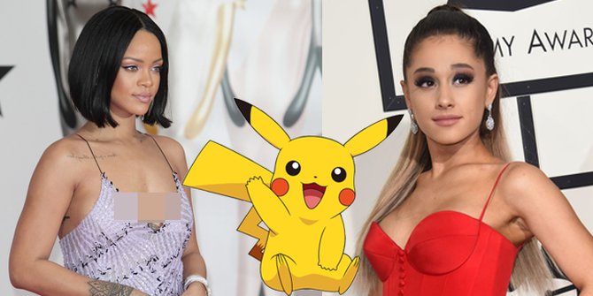 Rihanna dan Ariana Grande 'Ribut' Soal Pokemon Go, Kenapa?
