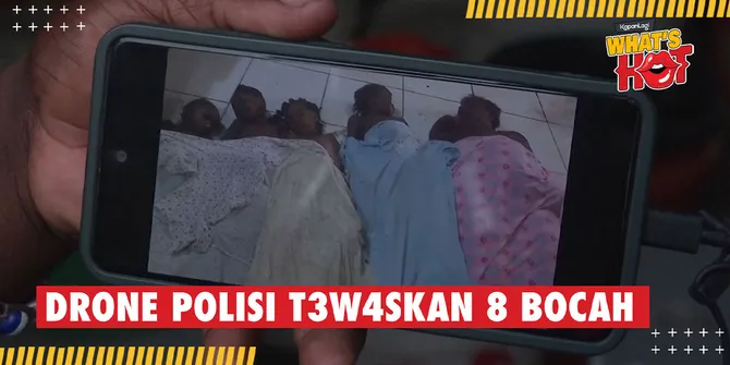 Salah Sasaran, Ditujukan ke Pimpinan Geng, Drone Polisi Justru T3w4skan 8 Bocah