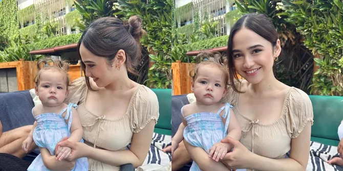 Sama-sama Cantik, Intip Potret Syifa Hadju Pangku Baby Kamari Anak Bule Jennifer Coppen yang Menggemaskan