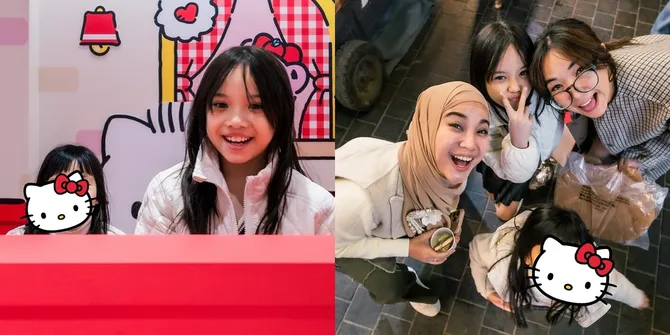 Sama-Sama Lagi di Korea, Ini 7 Potret Gempi Bersama Anak Chacha Frederica - Gak Sengaja Samaan Outfit