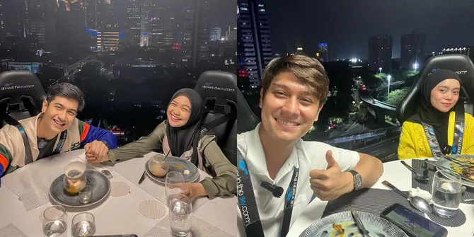 Sama-Sama Makan di Restoran Melayang, Begini Potret Perbedaan Lesti - Rizky Billar dengan Ria Ricis - Teuku Ryan