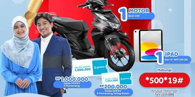 Sambut Ramadan, Sinetron 'Tajwid Cinta' Bagi-bagi Hadiah Motor Honda Beat, iPad Hingga Saldo Jutaan Rupiah!