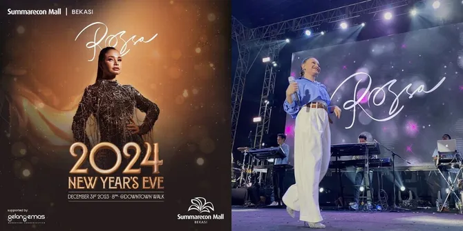 Sambut Tahun Baru ‘New Year’s Eve 2024’ Bareng Rossa New di Summarecon Mall Bekasi, Hadirkan Penampilan Meriah - Pertunjukan Kembang Api Menakjubkan