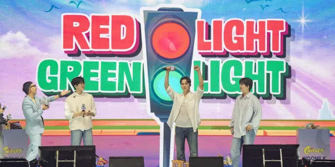 S.COUPS, WONWOO, dan VERNON dari SEVENTEEN Antusias Temui Fans Jakarta di Meet and Greet Indomilk & Chitato