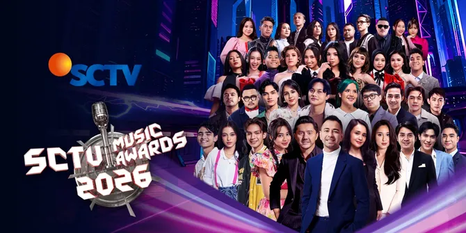 SCTV Music Awards 2026 Tayang 18 Juni, Deretan Bintang Siap Meriahkan Panggung
