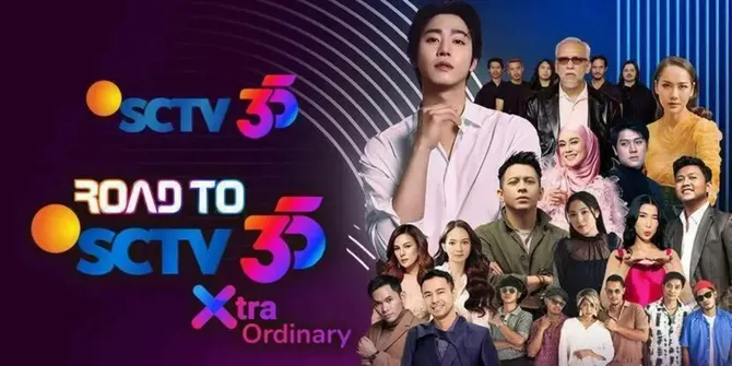 SCTV Rayakan 35 Tahun HUT Kiprah dengan Konser Spesial "Malam Puncak HUT SCTV 35 Xtraordinary"