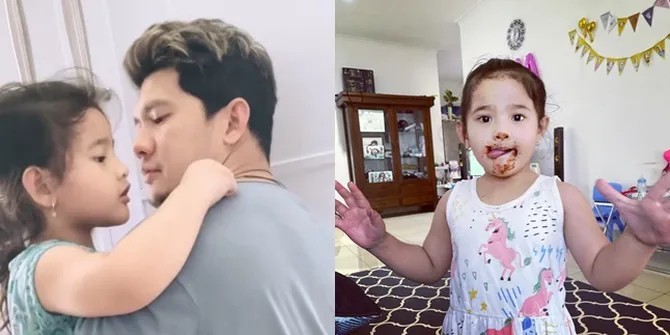 Sederet Tingkah Laku Aneska Anak Iko Uwais dan Audy Item yang Bikin Gemas, Cegat Sang Ayah di Depan Pintu Biar Nggak Pergi