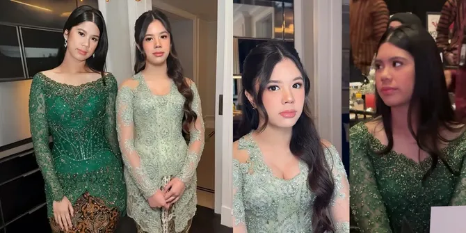 Sering Disebut Mirip, Momen Safeaa Ahmad dan Almira Anak AHY Foto Bareng di Pernikahan Al Ghazali - Akhirnya Bertemu