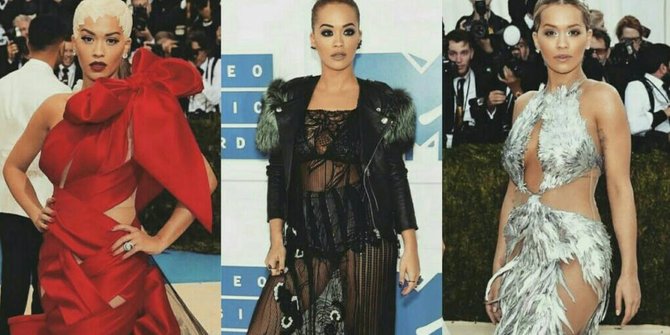 Sexy, Ini Dia Tampilan Rita Ora di Atas Red Carpet