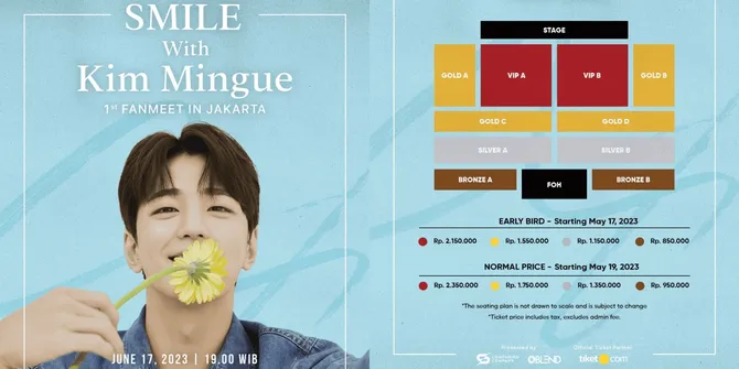 Siap Sapa Penggemar, Kim Mingue Bakal Gelar Fan Meeting 'Smile With Kim Mingue' di Indonesia