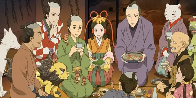 Sinopsis Anime Dunia Gaib Jepang Era Edo SHABAKE, Simak Fakta Unik dan Cara Menontonnya