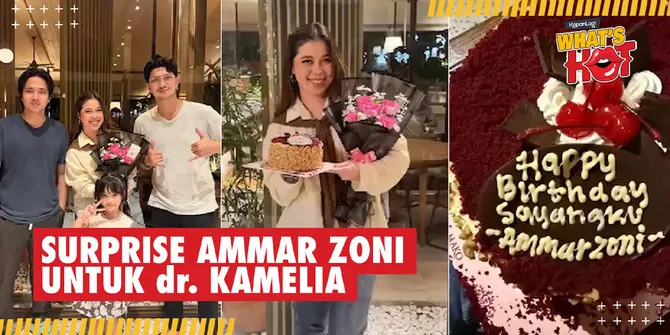So Sweet, Meski Berada Dalam Tahanan, Ammar Zoni Berikan Surprise Untuk Ulang Tahun Kamelia