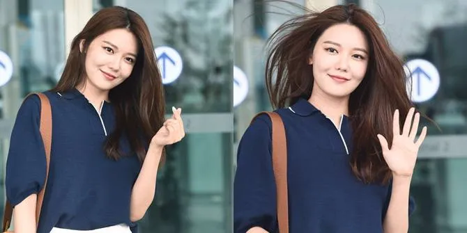 Sooyoung SNSD di Bali, Senyum Manis dan Ramah Banget Sama Fans