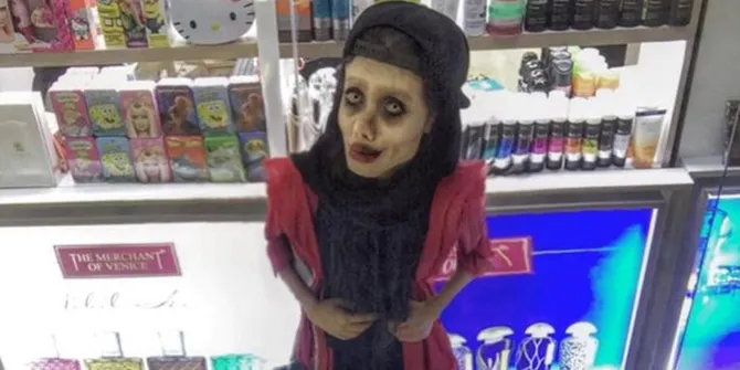 Sosok Selebgram Sahar Tabar, 'Zombie' Angelina Jolie Asal Iran yang Kini Dipenjara 10 Tahun