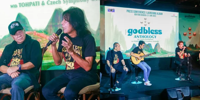 Sudah Berumur 50 Tahun, God Bless Rekam Ulang Album Lama 'Anthology', Ahmad Albar: Awalnya Kaku Tapi Makin Lama Malah Asik
