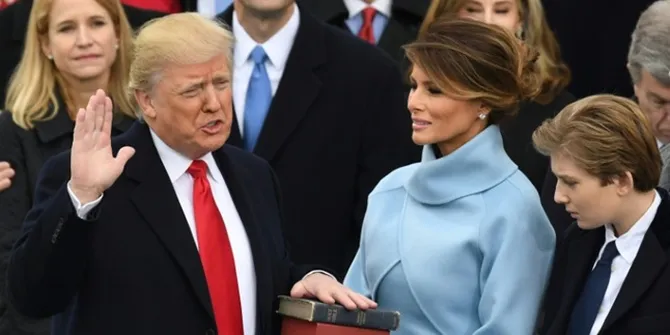 Sudah Dilantik, Donald Trump Resmi Jadi Presiden AS Ke-45