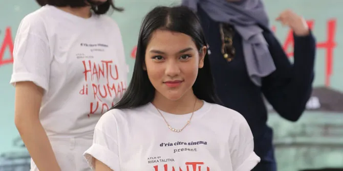 Sudah Terbiasa, Davina Karamoy Tak Takut Syuting Film Horor