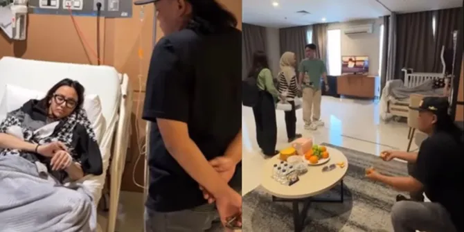 Sule Jenguk Mahalini di Rumah Sakit, Kamar Besar dengan Fasilitas Mewah yang Jadi Perhatian