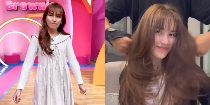 Tahun Baru Warna Baru, Ini 7 Potret Penampilan Ayu Ting Ting Usai Ubah Gaya Rambut