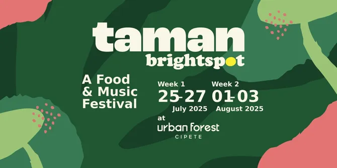 Taman Brightspot 2025 Kembali Hadir di Urban Forest Cipete